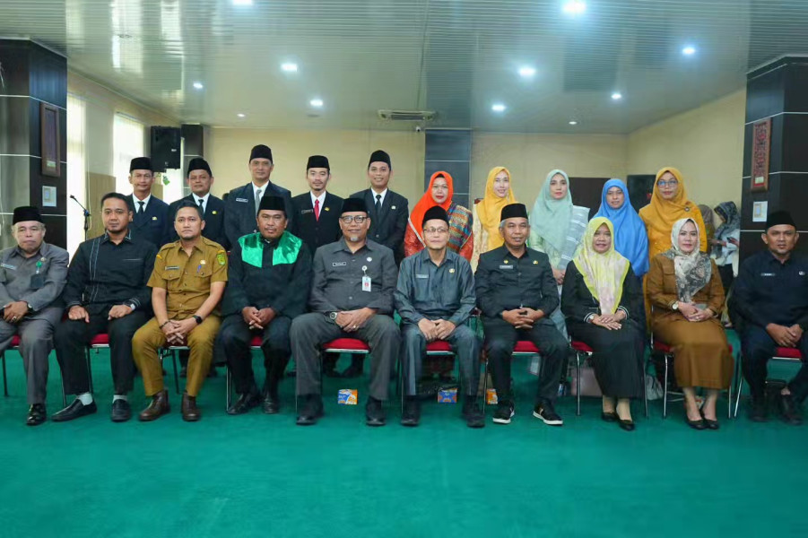 Milad Perdana Kecamatan Batang Tuaka Dihadiri Pj Bupati Herman