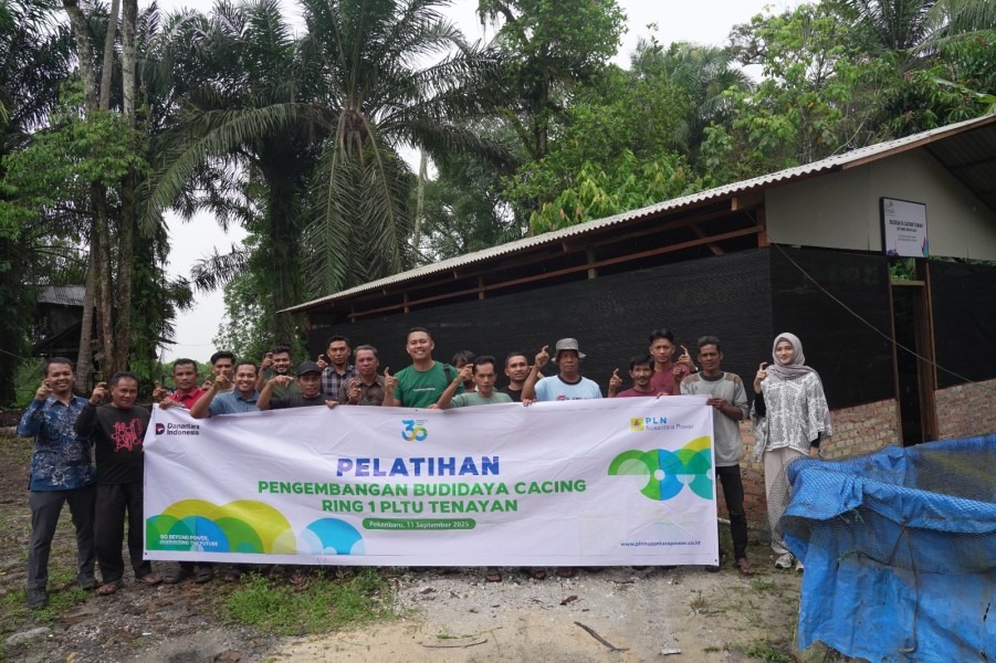 PT PLN  UP  Tenayan Jadi Bukti Peran Pekerja dalam Mendorong Transformasi Ekonomi dan Lingkungan