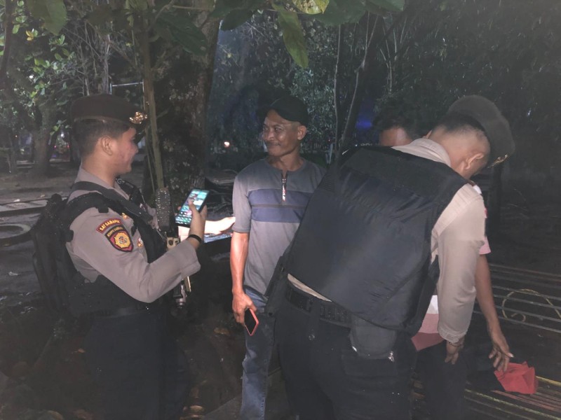 Sat Samapta Polres Inhil Patroli Perintis Presisi, Cegah Kejahatan