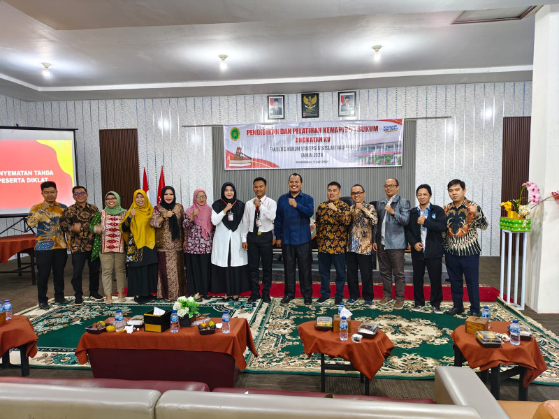 Unisi Gelar Diklat Kemahiran Hukum Angkatan Ke XV
