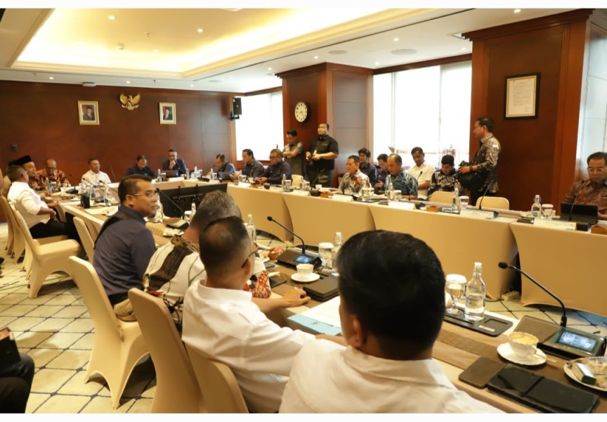 Bupati Inhil Sampaikan Kondisi Krisis Listrik di Desa-Desa dalam Audiensi Bersama PLN Pusat