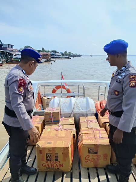 Satpolairud Polres Indragiri Hilir Laksanakan Program JALUR