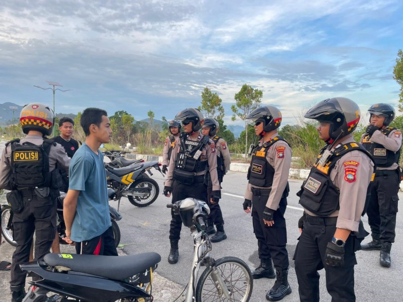 Antisipasi Kerawanan Kamtibmas Samapta Polres Karimun Gelar Patroli Perintis Presisi