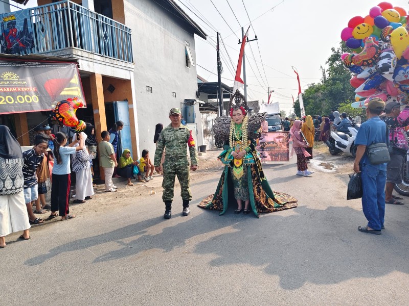 Serka Khoirul Anam Hadiri Tradisi Sedekah Bumi di Desa Sentul