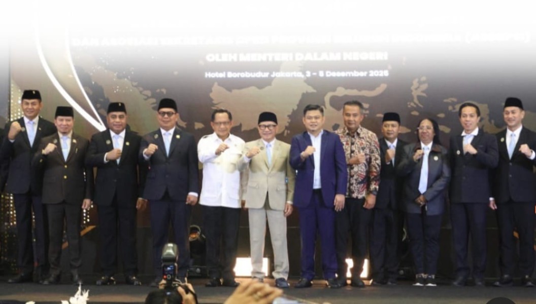Pimpinan dan Anggota DPRD Provinsi Riau Hadiri Rakernas I ADPSI ASDEPSI periode 2025-2030