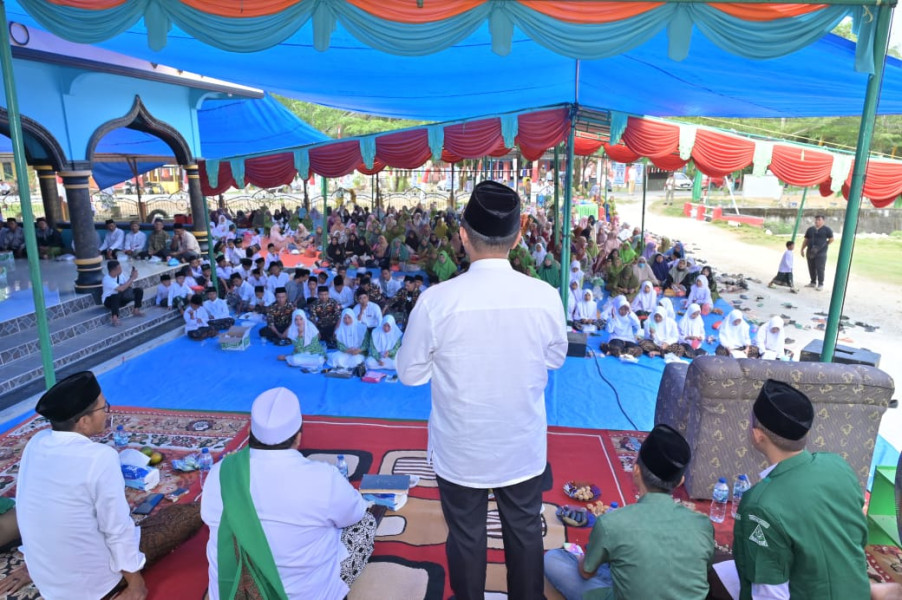 Yatim Sejak Umur 10 Tahun, Nyalon Gubernur, Abdul Wahid Berkomitmen Tuntaskan Infrastruktur