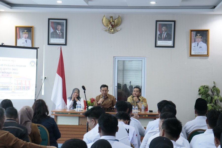 Pemkab Inhu Gelar Rakor dan Evaluasi Program MBG