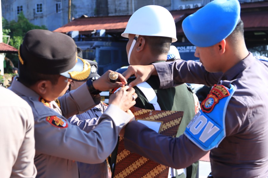 Polres Indragiri Hilir Gelar Apel Gelar Pasukan Operasi Ketupat 2026 untuk Pelayanan Idul Fitri 1447 H