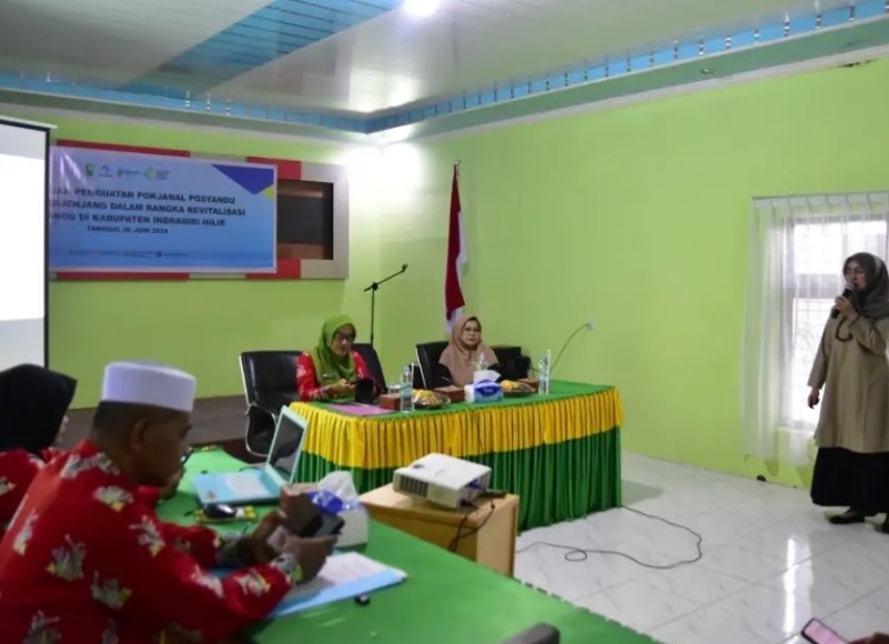 Dinkes Inhil Lakukan Pertemuan Penguatan Pokjanal Posyandu Secara Berjenjang