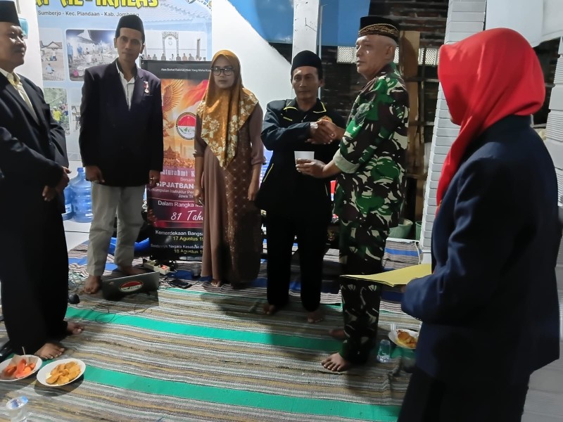 Sertu Alex Hadiri Edukasi Wawasan Kebangsaan di Desa Sumberejo