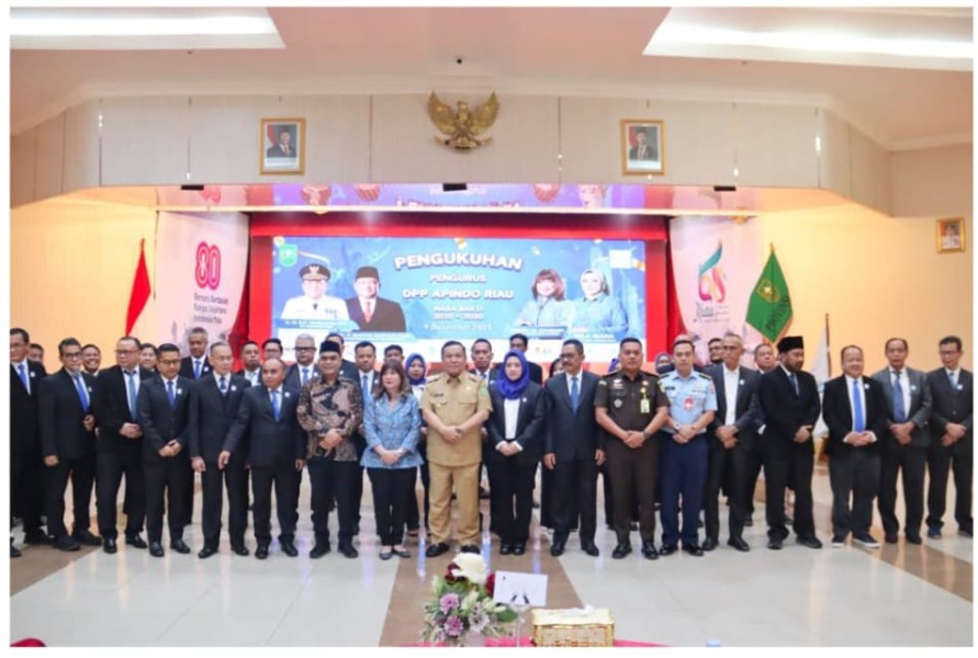 Ketua DPRD Provinsi Riau hadiri acara pengukuhan pengurus Dewan Pimpinan Provinsi