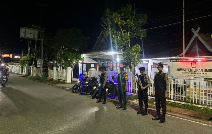 Polres Inhil gencar melaksanakan Patroli untuk mewujudkan Pilkada 2024 damai dan Kondusif