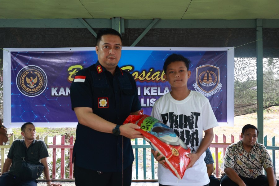Wujud Kepedulian Sesama, Kanim Bengkalis Gelar Bakti Sosial di Panti Asuhan Dayang Dermah
