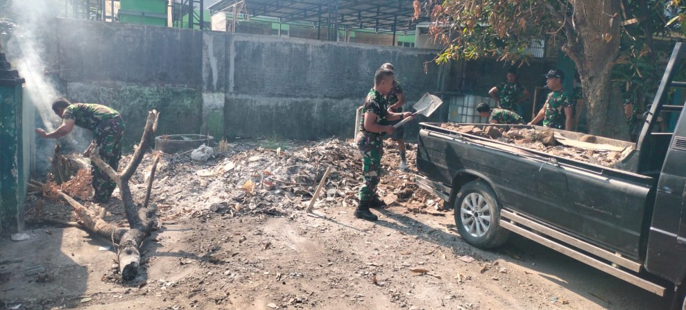 Koramil Sumobito Wujudkan Pangkalan yang Asri