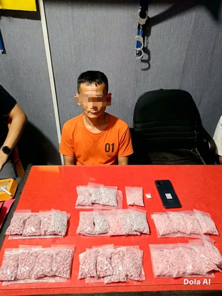 Satres Narkoba Polres Inhil Ungkap Peredaran Narkotika, Sita 5.707 Butir Ekstasi dan Sabu