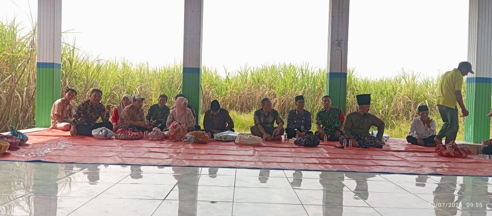 Sertu Susanto Hadiri Tradisi Sedekah Bumi di Desa Kedungbogo