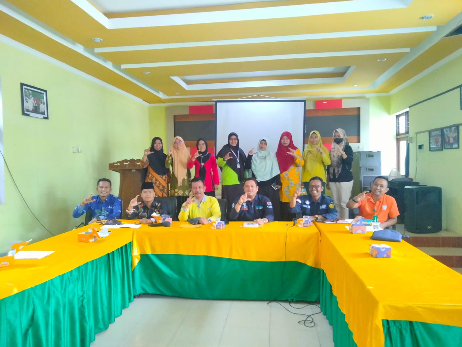 Dinkes Inhil Gelar Rapat persiapan Aksi Bergizi