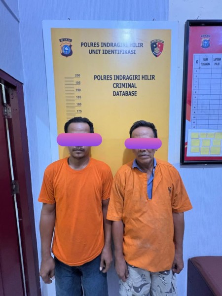 POLSEK PELANGIRAN UNGKAP KASUS NARKOTIKA, DUA ORANG DITAHAN