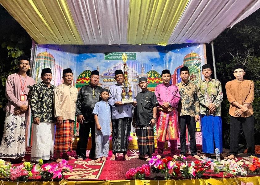 Penutupan STQ Desa Talang Jangkang, Ini kata Kades M Guntur