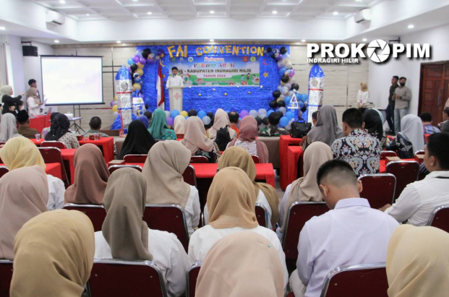 Penjabat Bupati Inhil Herman Kukuhkan Pengurus Forum Anak Dan Duta Anak Kabupaten Indragiri Hilir Tahun 2024