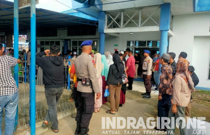 Sat Polairud Polres Inhil Sasar Penumpang Kapal Imbau Kamtibmas