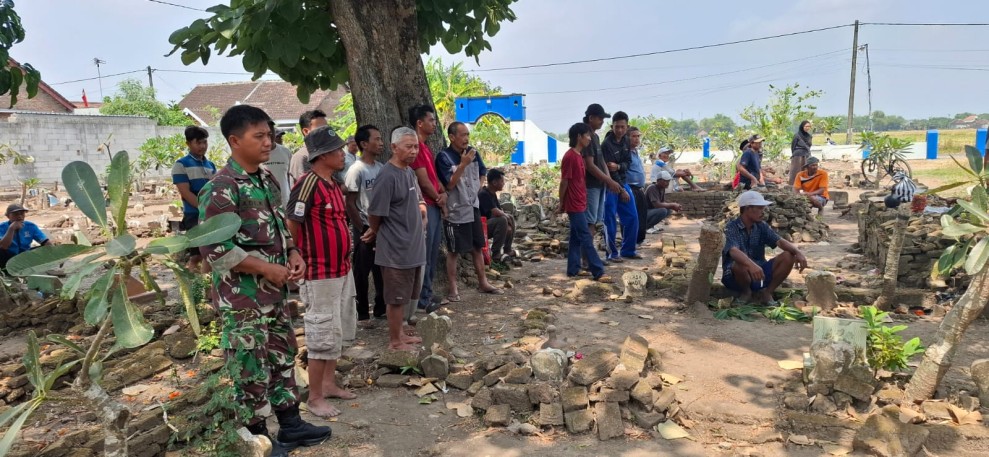 Bentuk Belasungkawa, Serda Adi Gelar Takziah