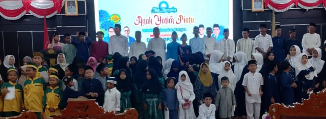 DPD PAN Karimun Gelar Doa Bersama Akhir Tahun  Berjalan Hikmat dan  Ratusan Anak Yatim Piatu Terima Santunan