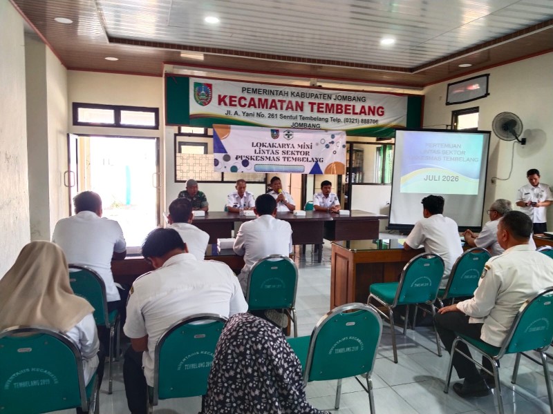 Koramil Tembelang Hadiri Lokakarya Mini Lintas Sektoral Bidang Kesehatan