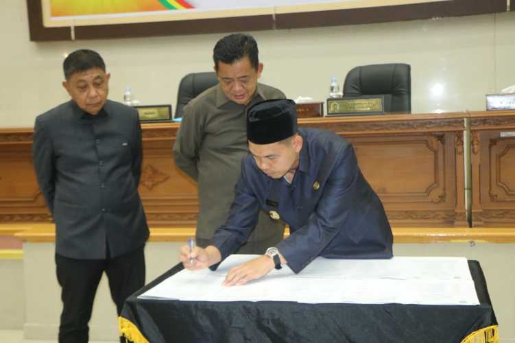 DPRD Inhil Gelar Paripurna Ke -14 Masa Persidangan II Tahun 2024