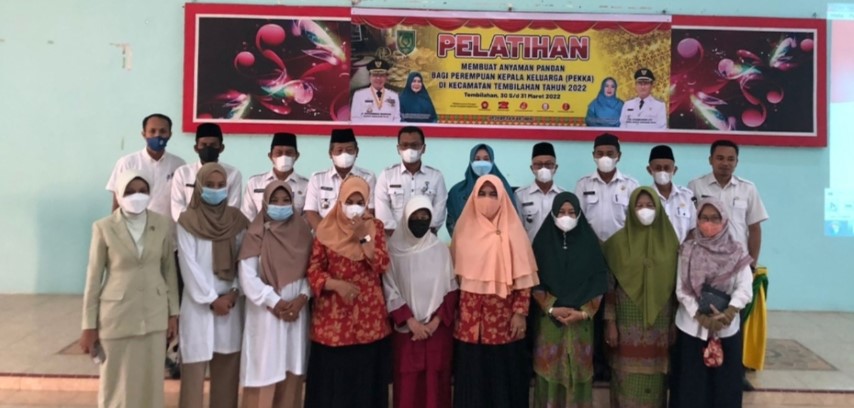 Untuk Peningkatan Ekonomi Bagi Pekka,   DP2KP3A Inhil Gelar Pelatihan