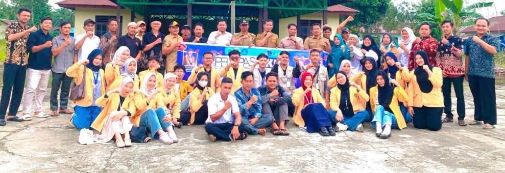 Universitas Islam Indragiri Antar 25 Mahasiswa KKN ke Tiga Desa di Kecamatan Teluk Belengkong