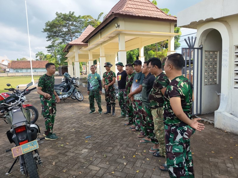Sambut Kunjungan Tim Wasev Sterad TNI-AD, Satgas TMMD Ke-128 Laksanakan Pembersihan