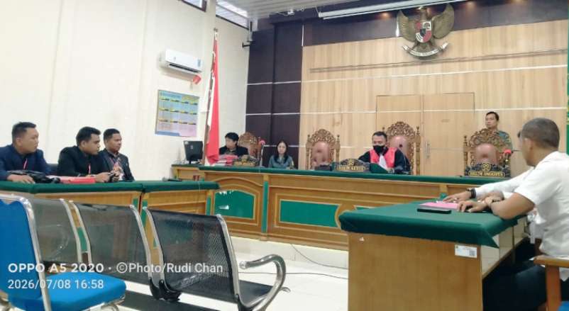 Tersangka Karhutla Prapid Kapolres Bengkalis
