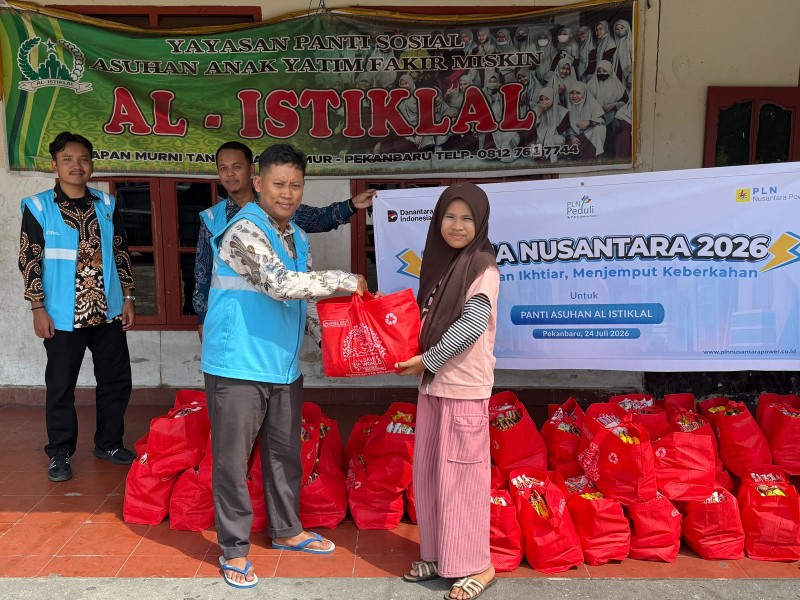 Semarak HUT ke-81 RI, PLN NP UP Tenayan Gelar Program Derma Nusantara sebagai Wujud Syukur dan Kepedulian Sosial