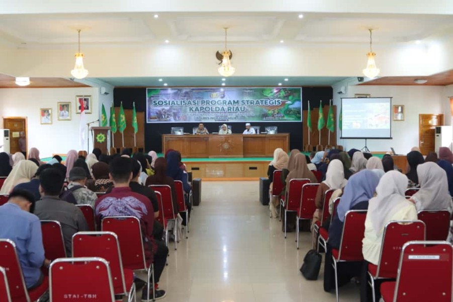 Kapolres Inhil Sosialisasikan Program Strategis Kapolda Riau: Raga, Green Policing, Radar, Dan Jalur