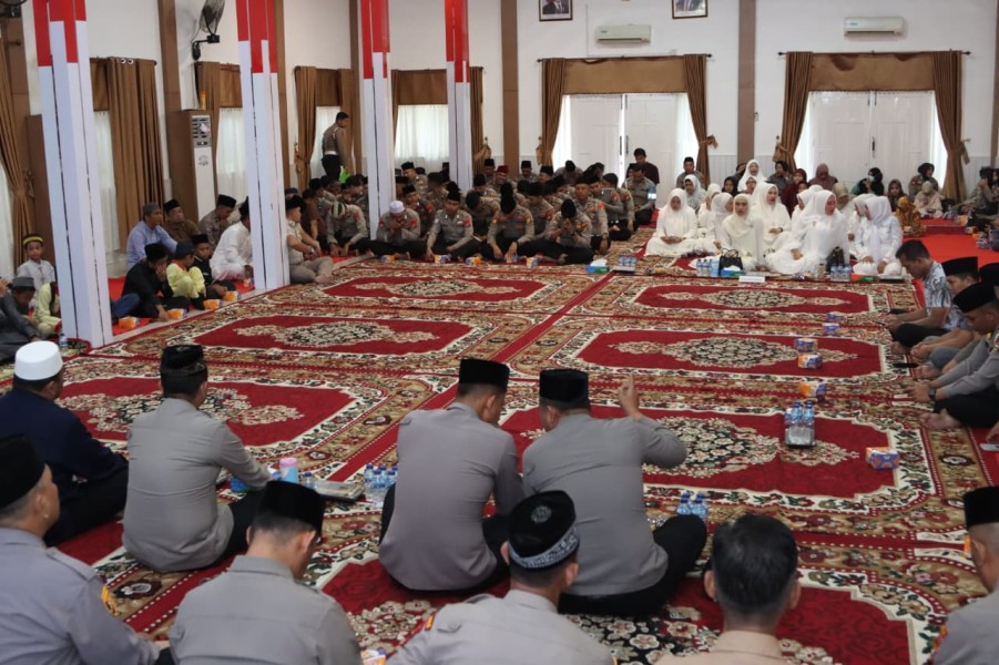 Polres Indragiri Hilir Gelar Peringatan Maulid Nabi Muhammad SAW 1447 H/2025 M