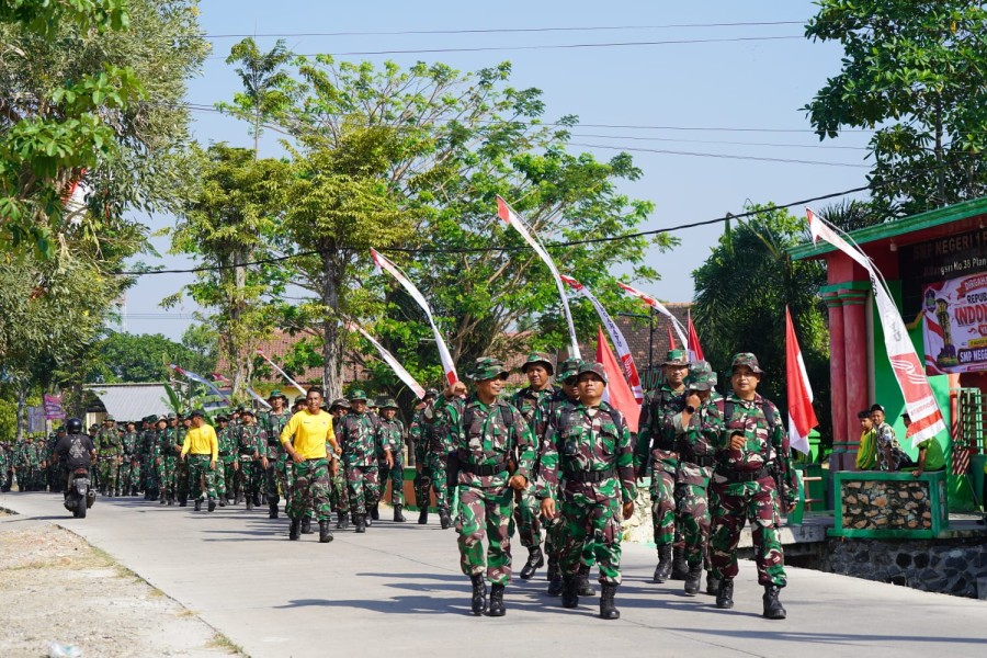 Tingkatkan Kesiapan Fisik dan Mental Prajurit, Kodim 0814/Jombang Gelar Latihan Penilaian Siap Jasmani Militer