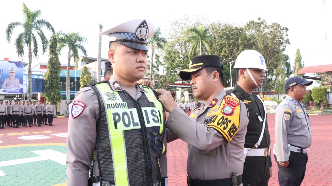 Wakapolres Karimun Pimpin Apel Pasukan Operasi Selegi Keselamatan 2026