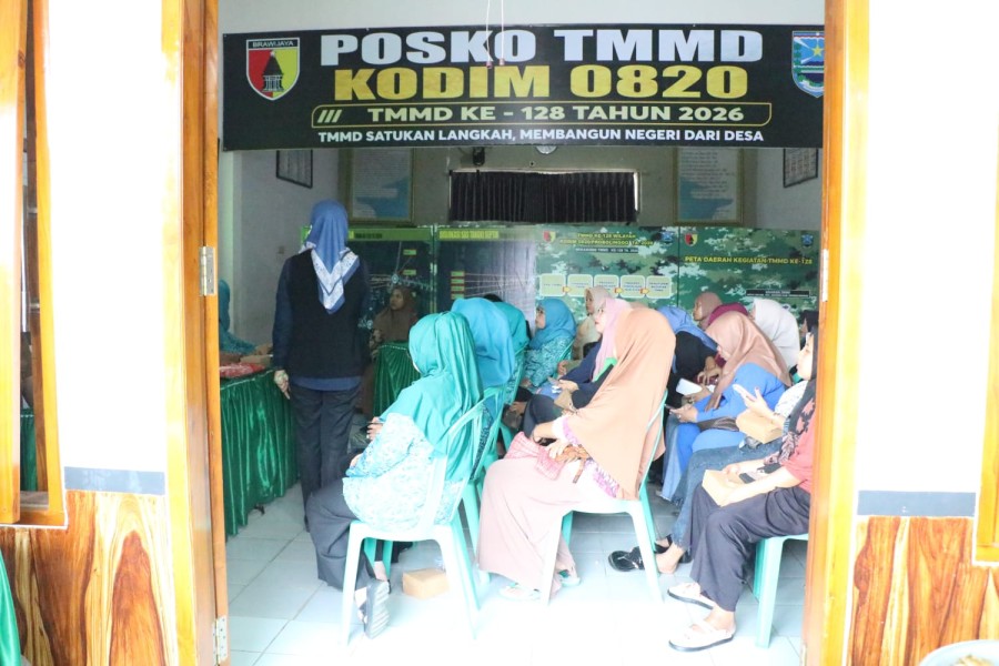 TMMD Ke-128 di Desa Brabe Rampung, Infrastruktur Baru Siap Tingkatkan Kualitas Hidup Warga