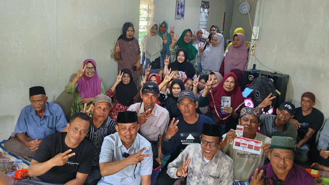 Bang Dani Diteriaki Emak-emak Sungai Dusun: Berjuang Terus Pak, Semoga Menang