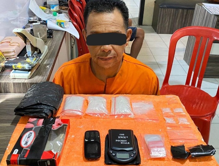 Penjual Sabu di Sungai Salak Diamankan Polres Inhil