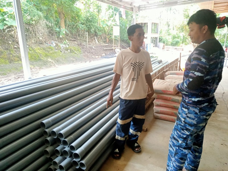 Satgas TMMD ke-128 Perkuat Koordinasi Material Berkualitas untuk Pembangunan di Desa Brabe