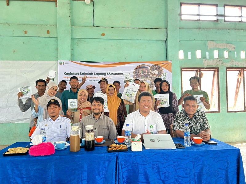 M4CR Bersama LPM Equator Laksanakan Sekolah Lapangan Livelihood Gelombang I