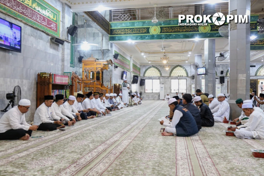Pj Bupati Inhil H. Herman Hadiri Acara Do’a Peralihan Tahun Sempena Event Wisata Religi Gema Muharram