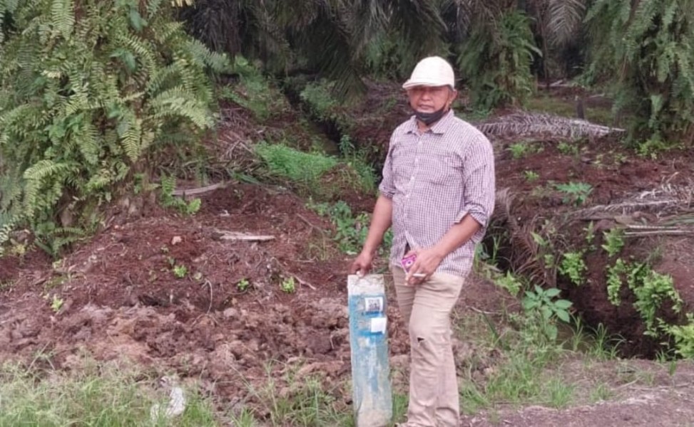 Kebun Harapan Keluarga Baharudin Dirampas Perusahaan Sawit Perampok di Tempuling