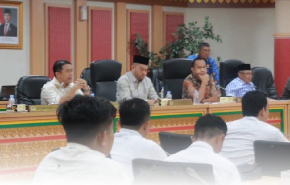 Komisi I DPRD Provinsi Riau Gelar Rapat Kerja Bersama BKD Provinsi Riau