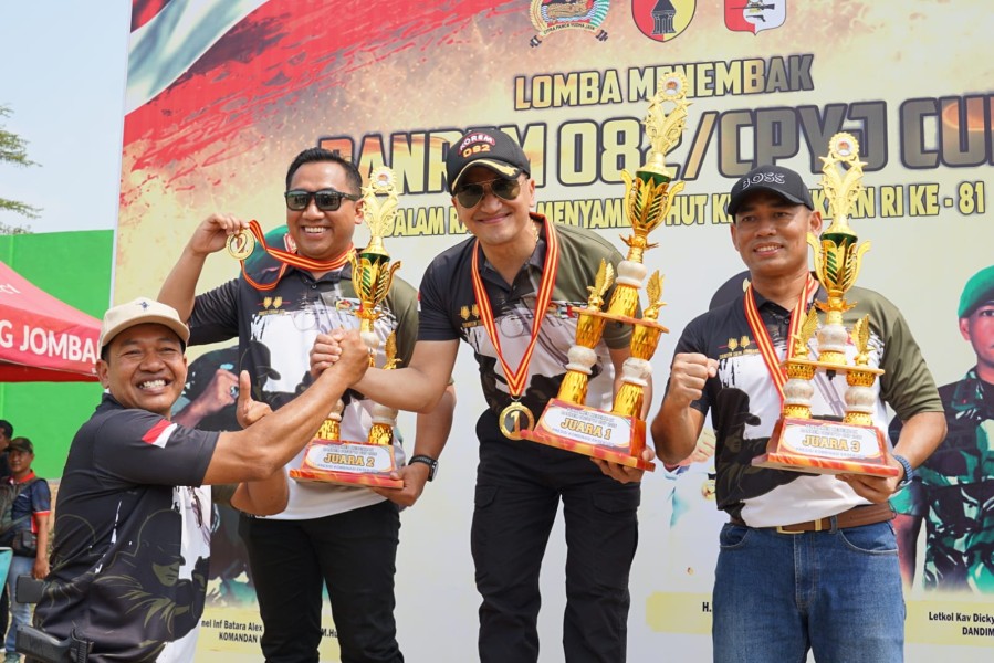 Danrem 082/CPYJ Raih Juara Menembak Eksekutif