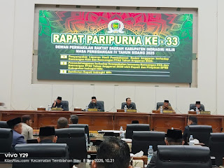 Banggar DPRD Inhil sepakat Batalkan Rencana Pinjaman Daerah Rp200 Miliar Tahun 2026