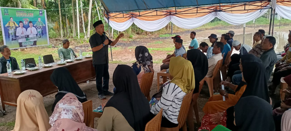 Ratusan Masyarakat Penuhi Lokasi Kampanye, Ingin H. Ferryandi Jadi Bupati