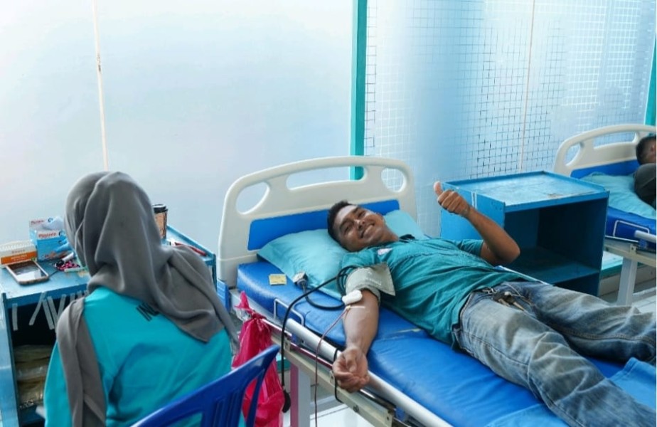 Komitmen Kepedulian dan Kesehatan Masyarakat, Sambu Group dan YBDA Gelar  Donor Darah Masal